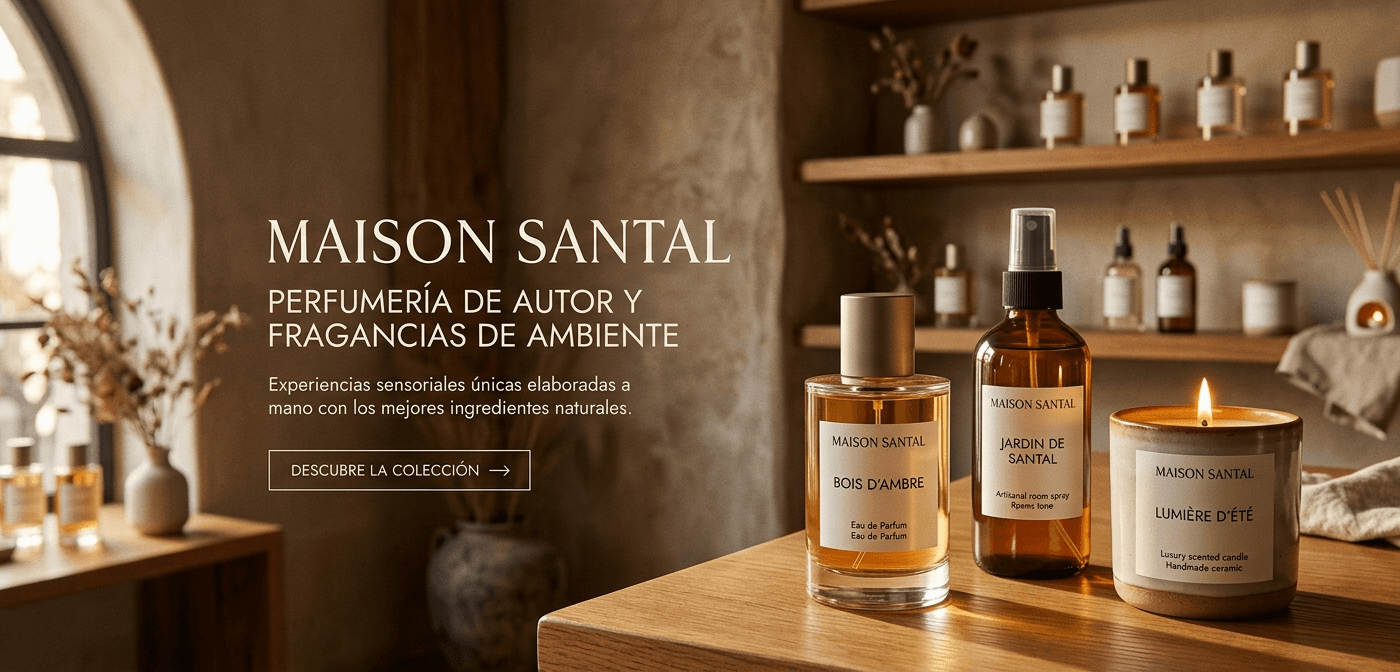 Vista real de Maison Santal dentro de Tienda Mini.